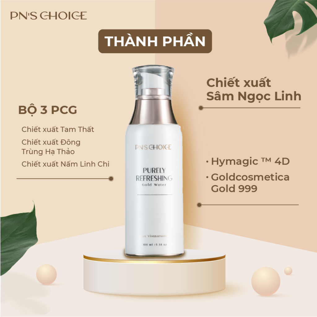 Nước Thần Purely Refreshing Gold Water 100ml