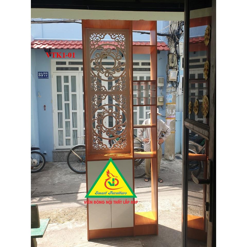 TỦ KỆ VÁCH NGĂN VTK1-01 - Nội Thất Lắp Ráp Viendong Adv