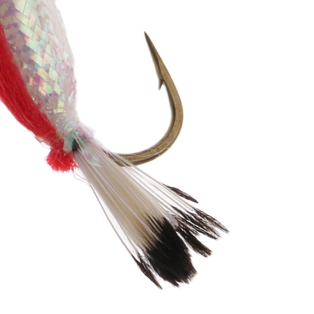 Fly Fishing Flies Hand-tied Wet Sinking Flies Hooks for Bass Salmon Carp