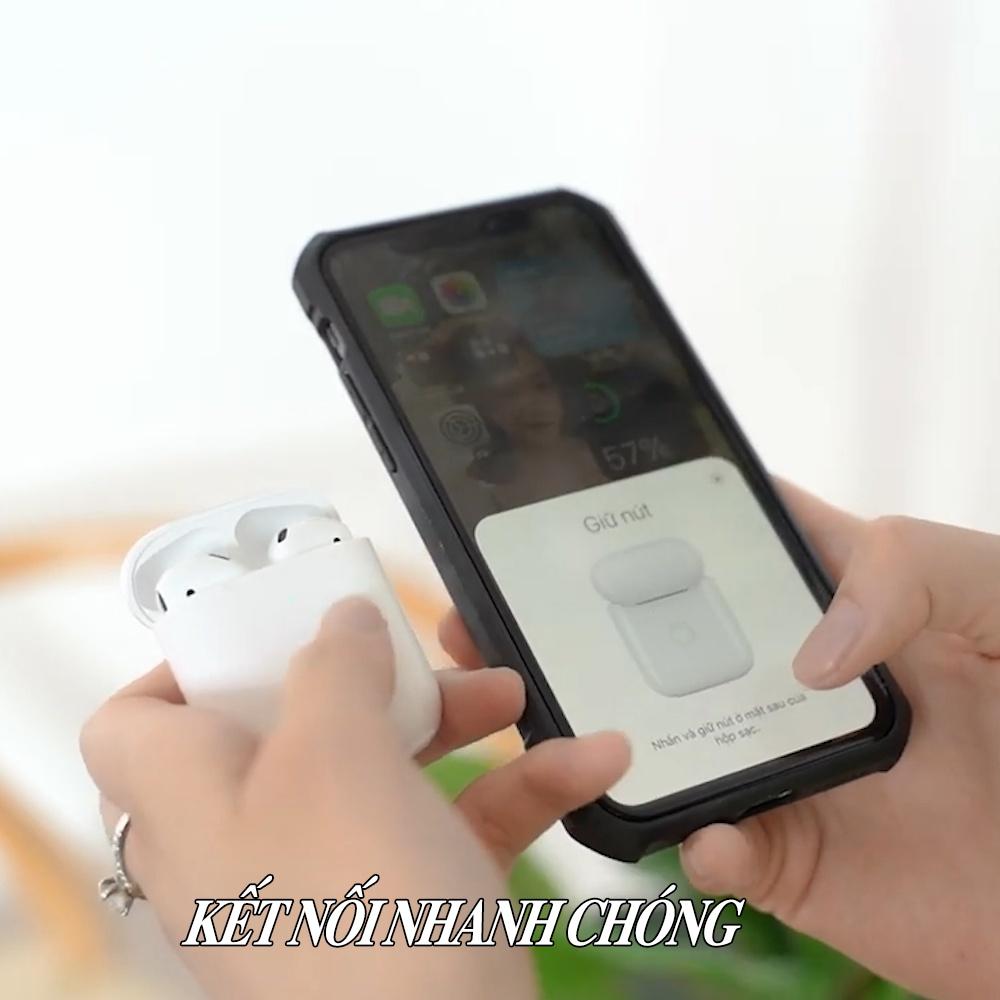 Tai nghe bluetooth true wireless Earldom TWS8 thiết kế nhỏ gọn âm thanh sống động chân thực- Hàng Chính Hãng