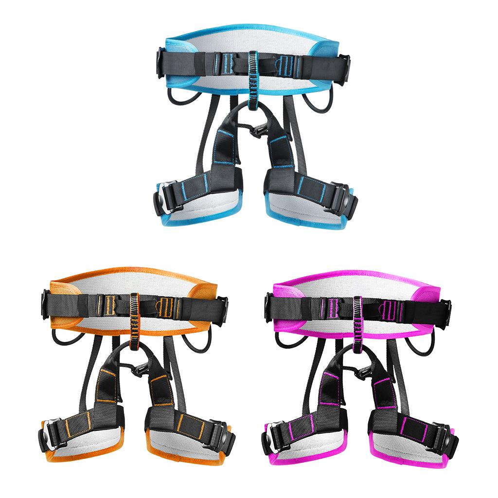 Professional Safety Rock Climbing Rappel Harness Seat Sitting Waist Belt Strap