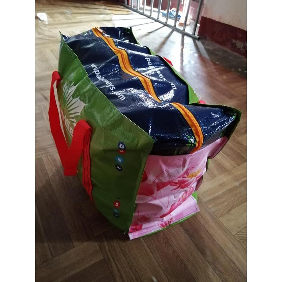 Combo 4 Túi bạt to 50x60x40 và 5 túi bạt nhỏ in hình