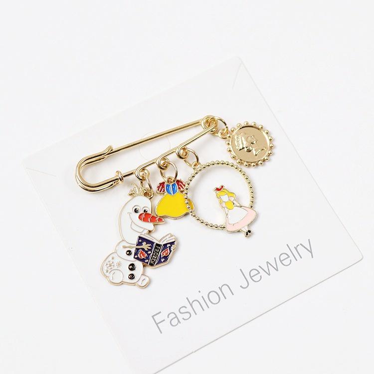 Ghim cài áo hình động vật hoạt hình dễ thương