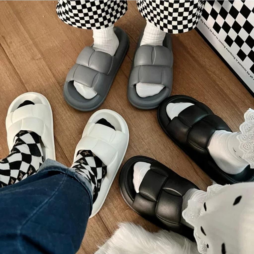 Dép bánh mì CHAO dễ thương bản 2022 - cực nhẹ êm chân - dép quai ngang nữ sang chảnh