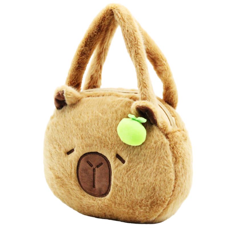 Túi Vải Hình Capybara - WanLongDa 70-2 - Màu Nâu