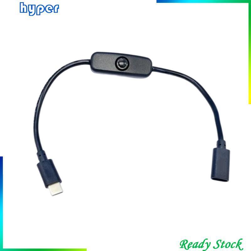 Dây Cáp Mở Rộng Đa Năng Type C Có Công Tắc Bật / Tắt Cho Máy Tính