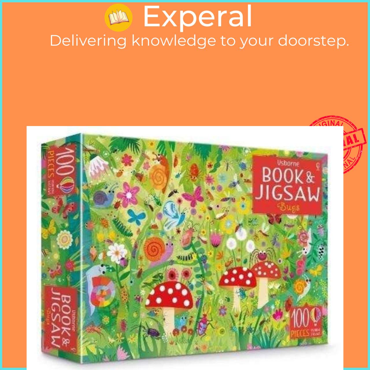 Sách - Usborne Book & Jigsaw Puzzle - Bugs by Kirsteen Robson Gareth Lucas