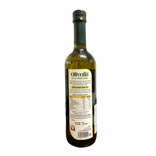 Dầu Olive Nguyên Chất Extra Virgin Olivoilà chai 750ml