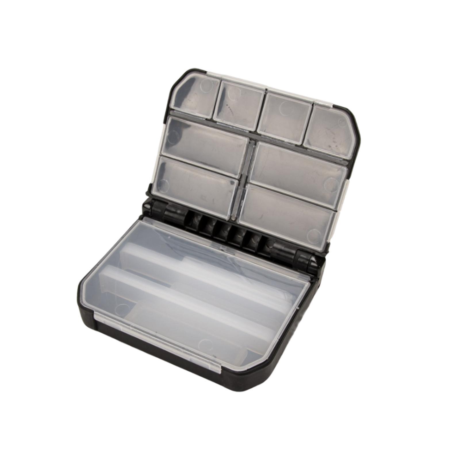 Fishing Tackle Box with Removable Dividers Waterproof Tackle Organizer