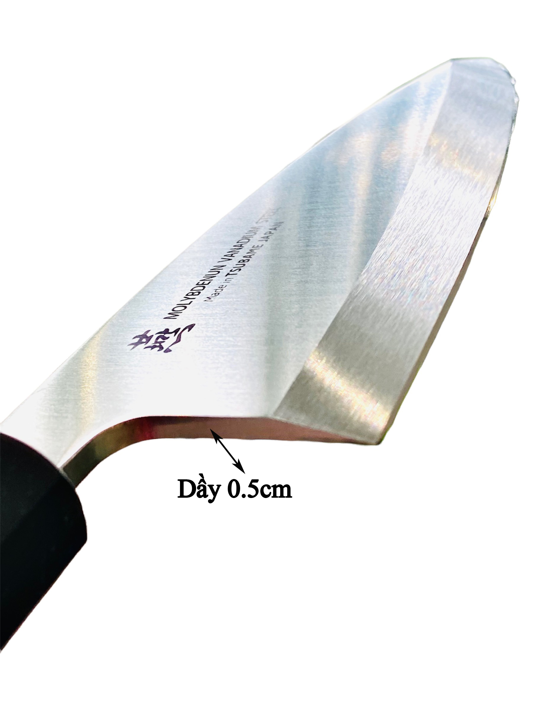 Dao Bếp Nhật Cao Cấp KATAOKA W-1130 Deba 180mm - Lưỡi Thép Molybdenum-Vanadium, Chuyên Filet Cá - TsubameSanjo Japan Shop