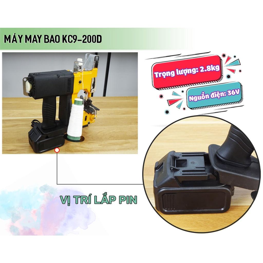 MÁY MAY BAO CẦM TAY CHẠY BẰNG PIN KC9-200