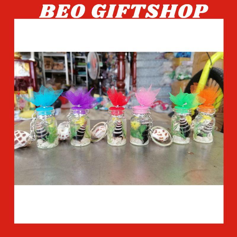MÓC KHÓA CHAI ỐC DẠ QUANG HANDMADE