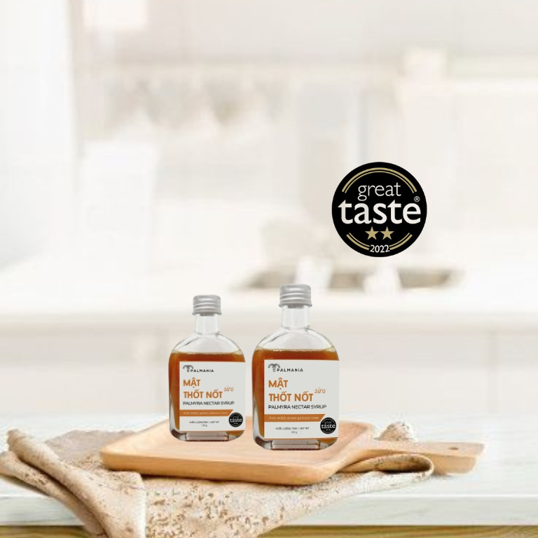 PALMANIA Siro mật thốt nốt 300G| 2 sao Great Taste Awards 2020 | Nguyên Chất, Tự Nhiên &amp; Vì Sức Khỏe | Đặc sản An Giang