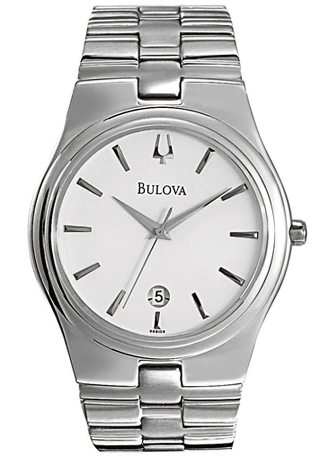 Đồng Hồ Nam Bulova Dây Thép Không Gỉ 96B106 - Mặt Trắng