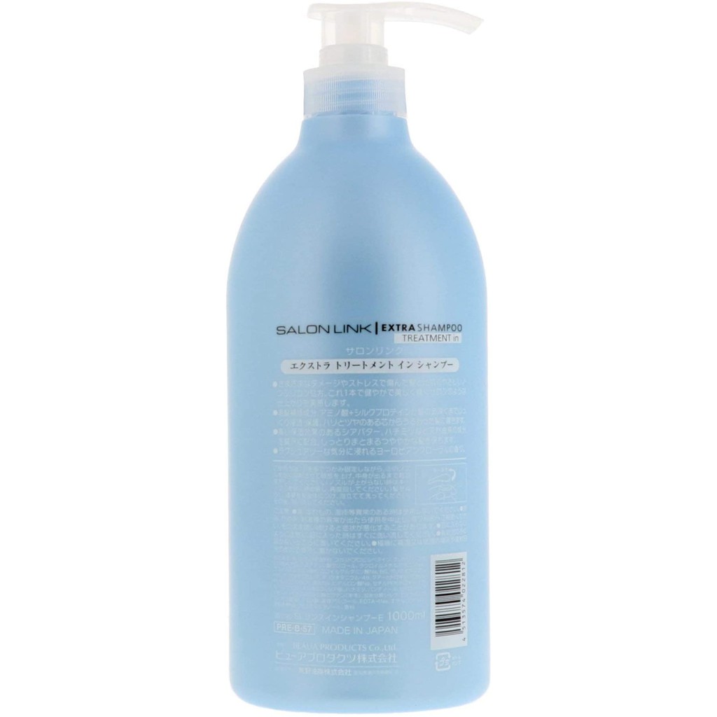 Dầu gội siêu dưỡng, phục hồi, không chứa silicone salon link 1000ml/chai