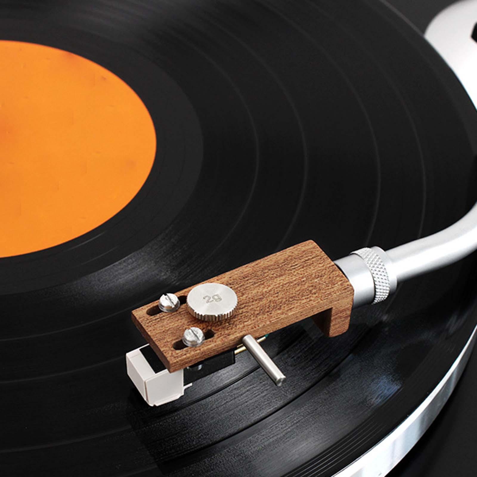 Turntable Headshell Wooden Phono  Phono Stylus  Rack