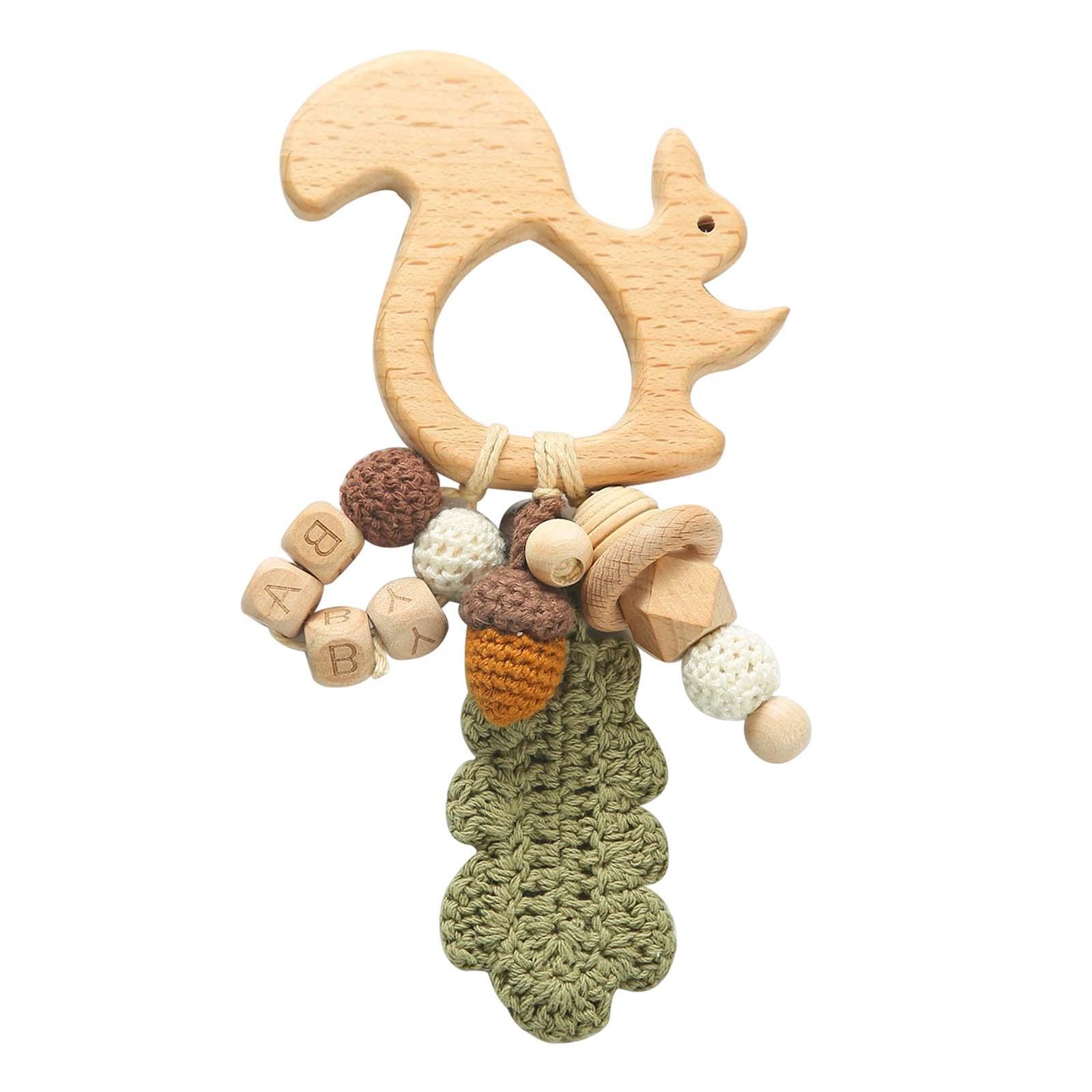 Baby Rattle Toy Stroller Toy Music Rattle Montessori Toys for Birthday Gifts