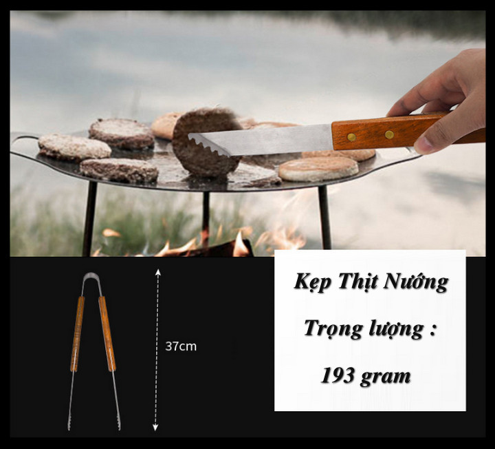 Bộ Dụng Cụ Nướng Thịt BBQ ToolBox 19 Món - Home and Garden