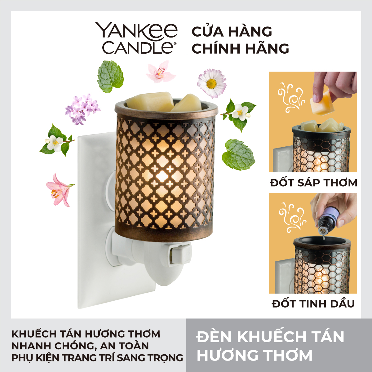 Đen Khuêch Tan Hương Thơm - Moroccan