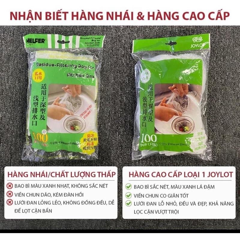 Túi lọc rác bồn rửa chén