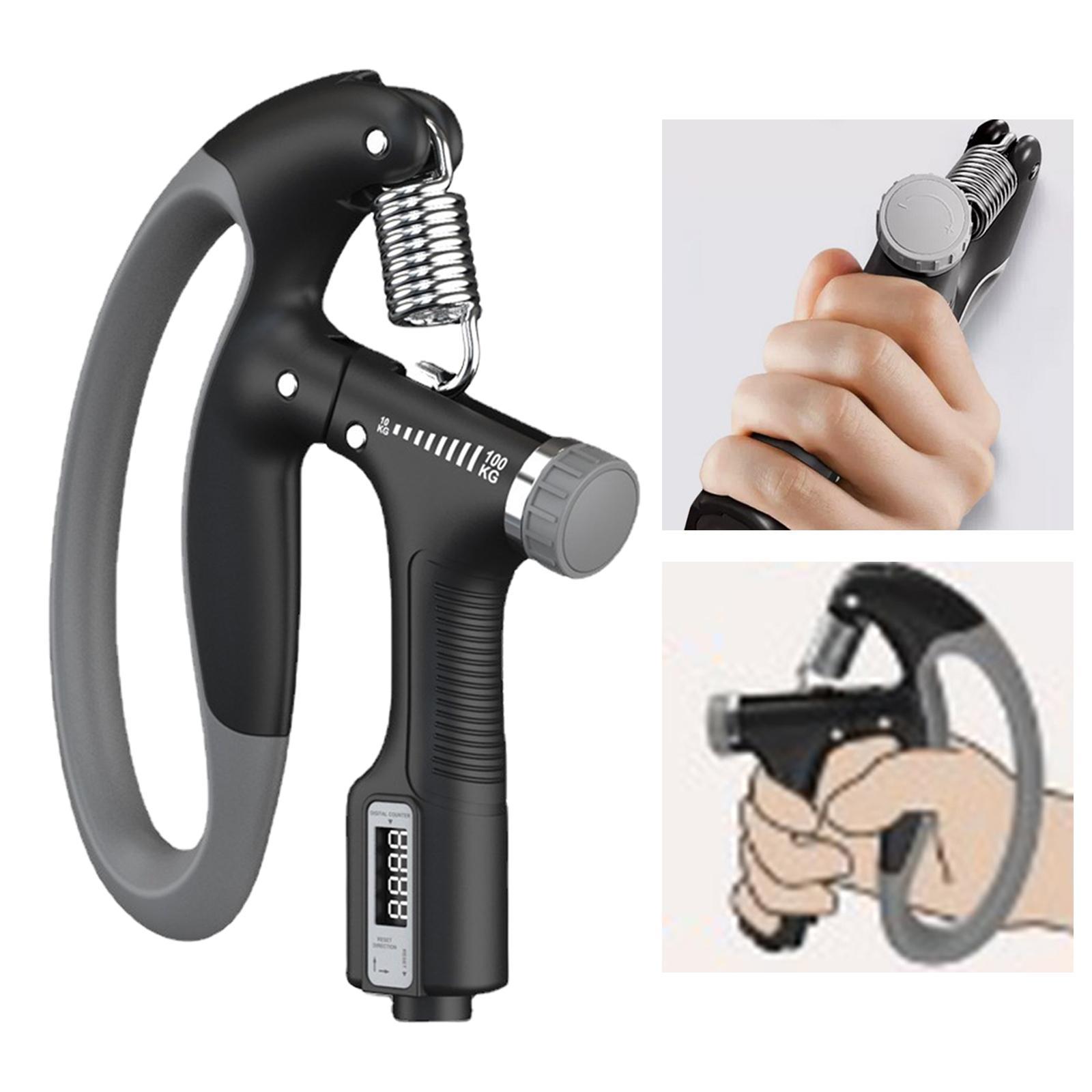 Hand Grip Strengthener Heavy Duty Strength Training Hand Gripper Adjustable