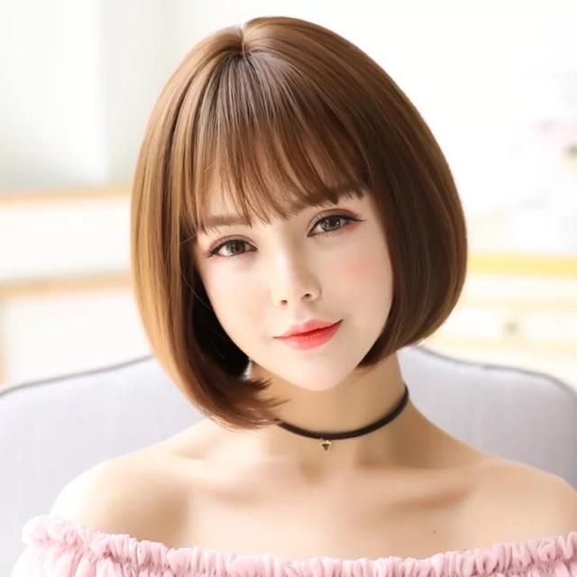 BỘ VIC MÁI THƯA CỤP NHẸ VIDEO THẬT Tóc giả đẹp