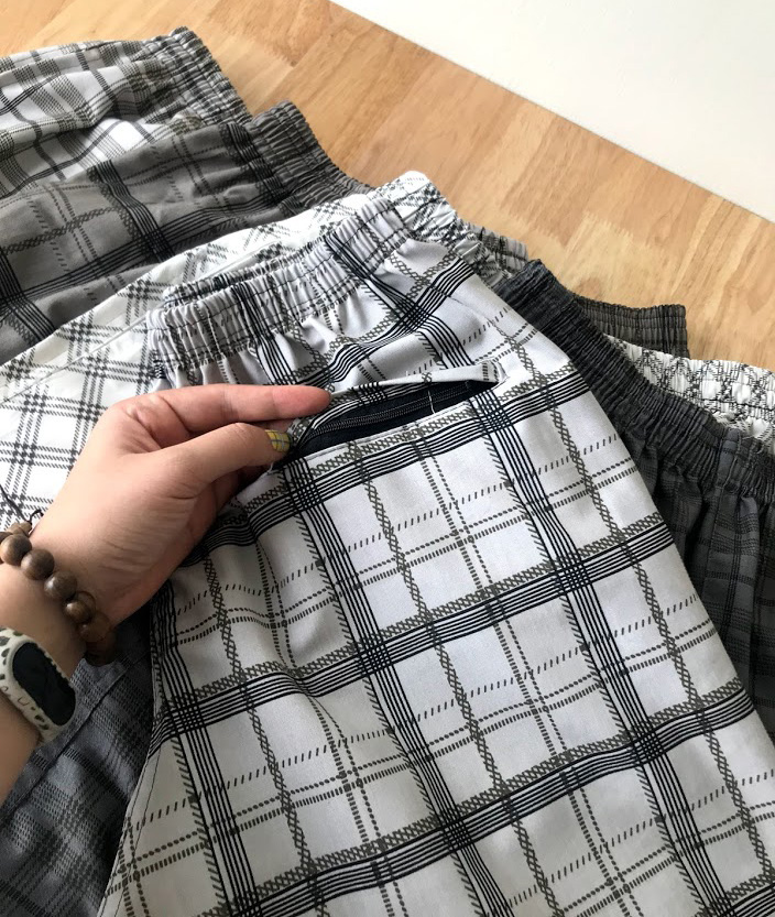 Bộ 5 quần đùi nam size mặc vô cùng thoải mái. Đi chơi đi biển cực mát.