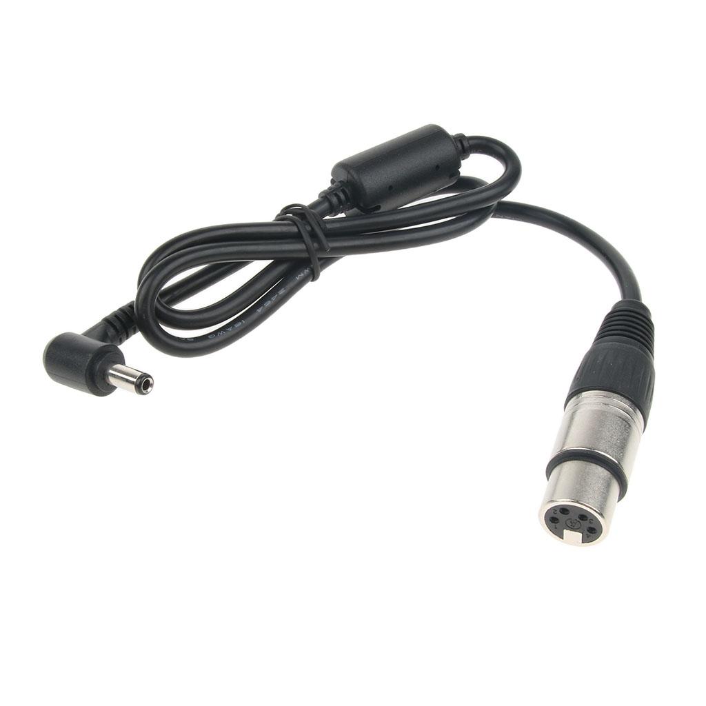 For BMD URSA Mini DC Coupler Battery Power Supply Cable Cord Wire DC-4PXLR