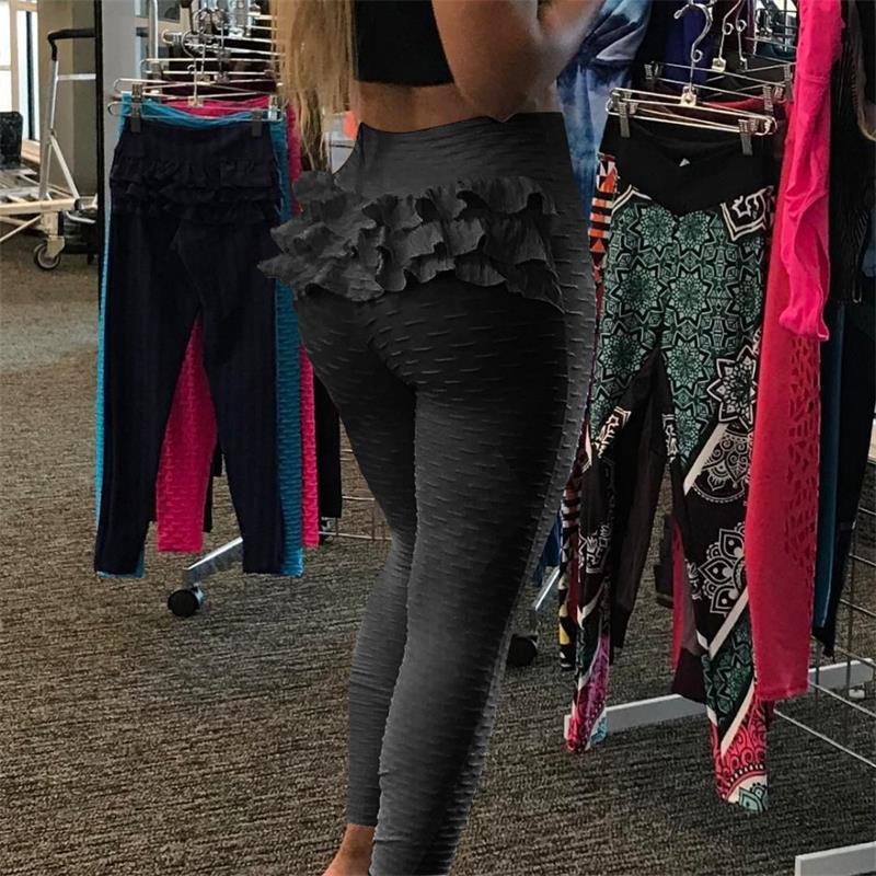 Mới Gợi Cảm Nữ Thun Cao Cấp Tập Thể Dục Thể Thao Quần Legging Tập Yoga Quần Ôm Chạy Bộ Quần Áo Thể Thao Quần Thể Thao Quần Quần Legging Tập Yoga