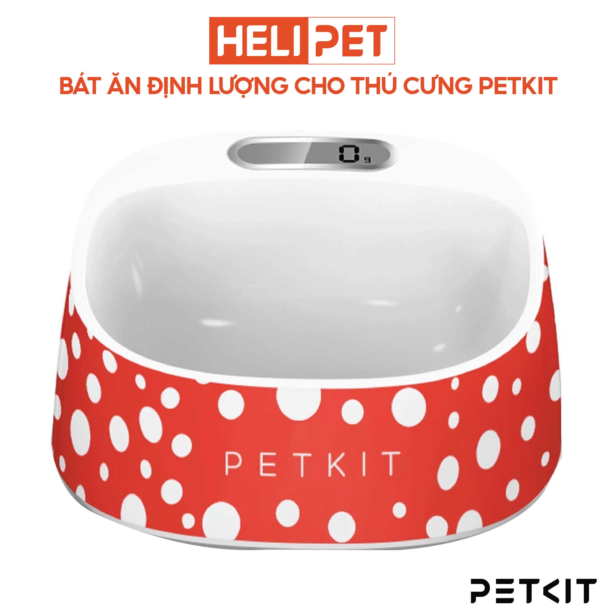 Bát Ăn Thông Minh, Chén Ăn Định Lượng, Cân Thức Ăn Cao Cấp, Kháng Khuẩn PETKIT - HeLiPet