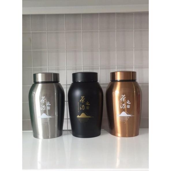 Hộp đựng chè cao cấp inox 201 chống ẩm mốc, kín hơi nắp xoáy ren