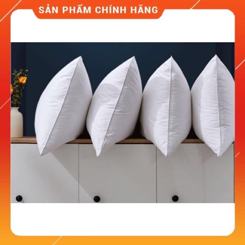 Ruột gối lông vũ ️ ️ Gối lông vũ nhân tạo bông gòn microfiber,gối khách sạn,gối êm mềm hàng VN chất lượng cao