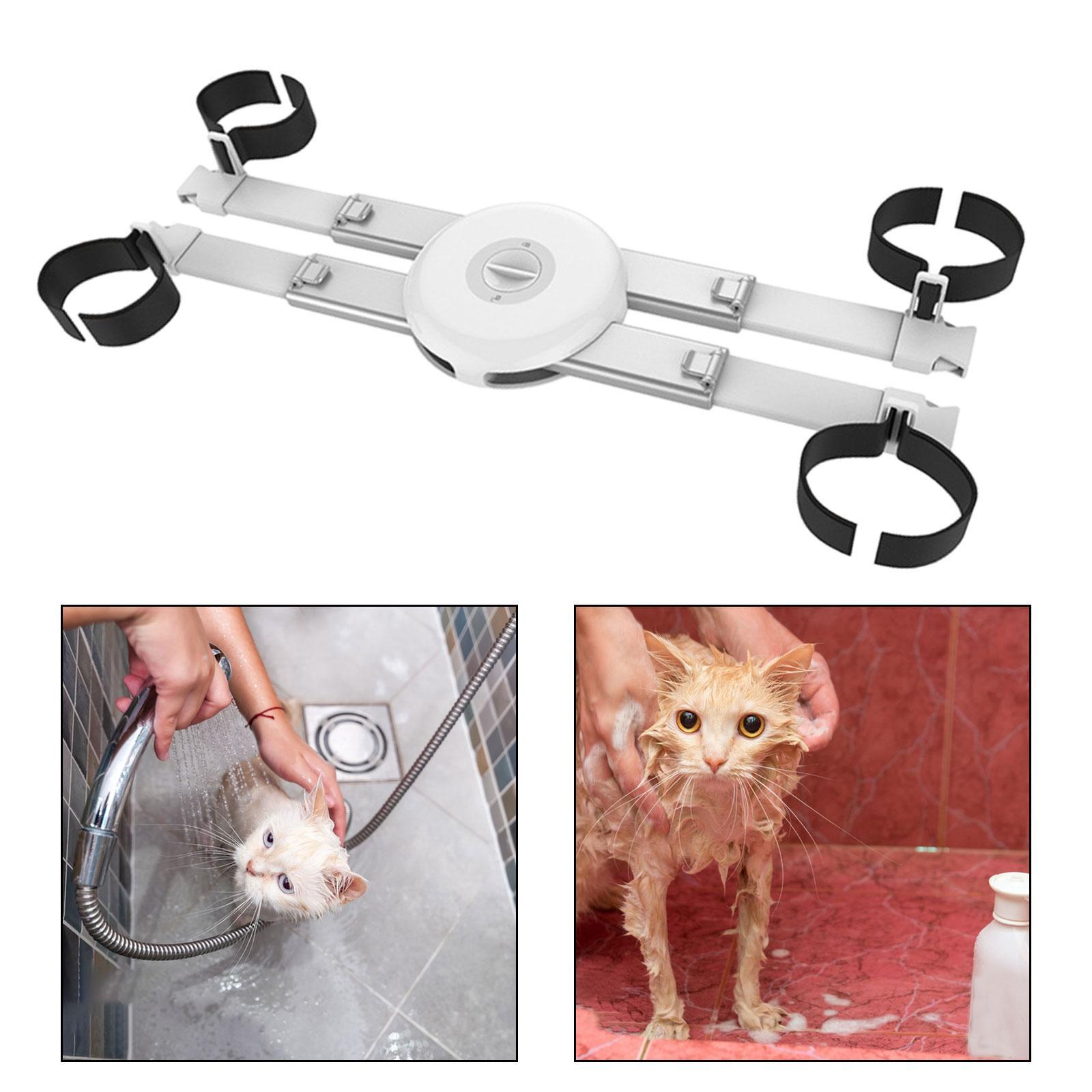 Pet Fixing Bracket Retractable Pet Grooming Holder for Kitty Showering Puppy