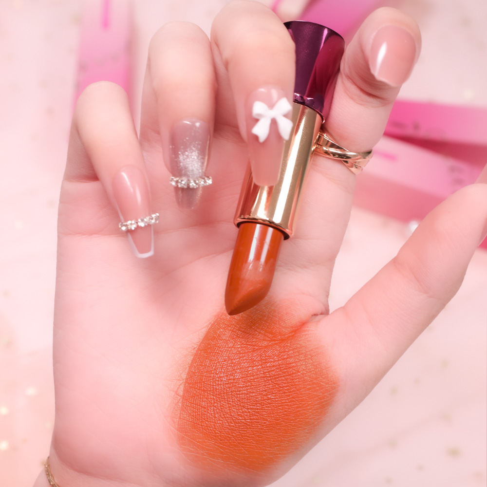 Son Lì Anh Thảo Cam Nâu Đất GUO - True Matte Lipstick 5gr