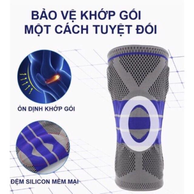 Bó gối silicon bảo vệ khớp gối