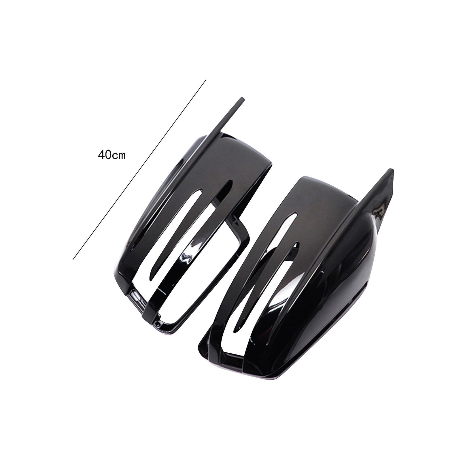 2Pcs Side Rearview Mirror Cap Cover for Mercedes- C Class