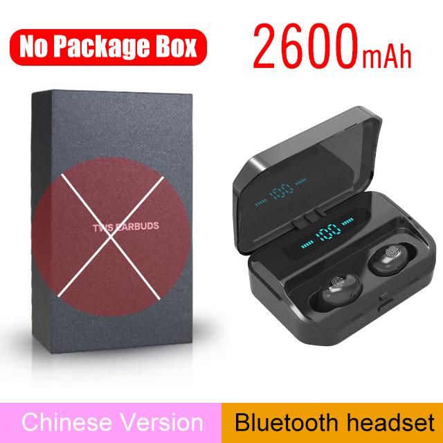 Tai Nghe Không Dây Bluetooth V5.0 TWS Tai Nghe Không Dây Bluetooth Màn Hình Hiển Thị LED Với 4200 MAh Power Bank Tai Nghe Có Micro