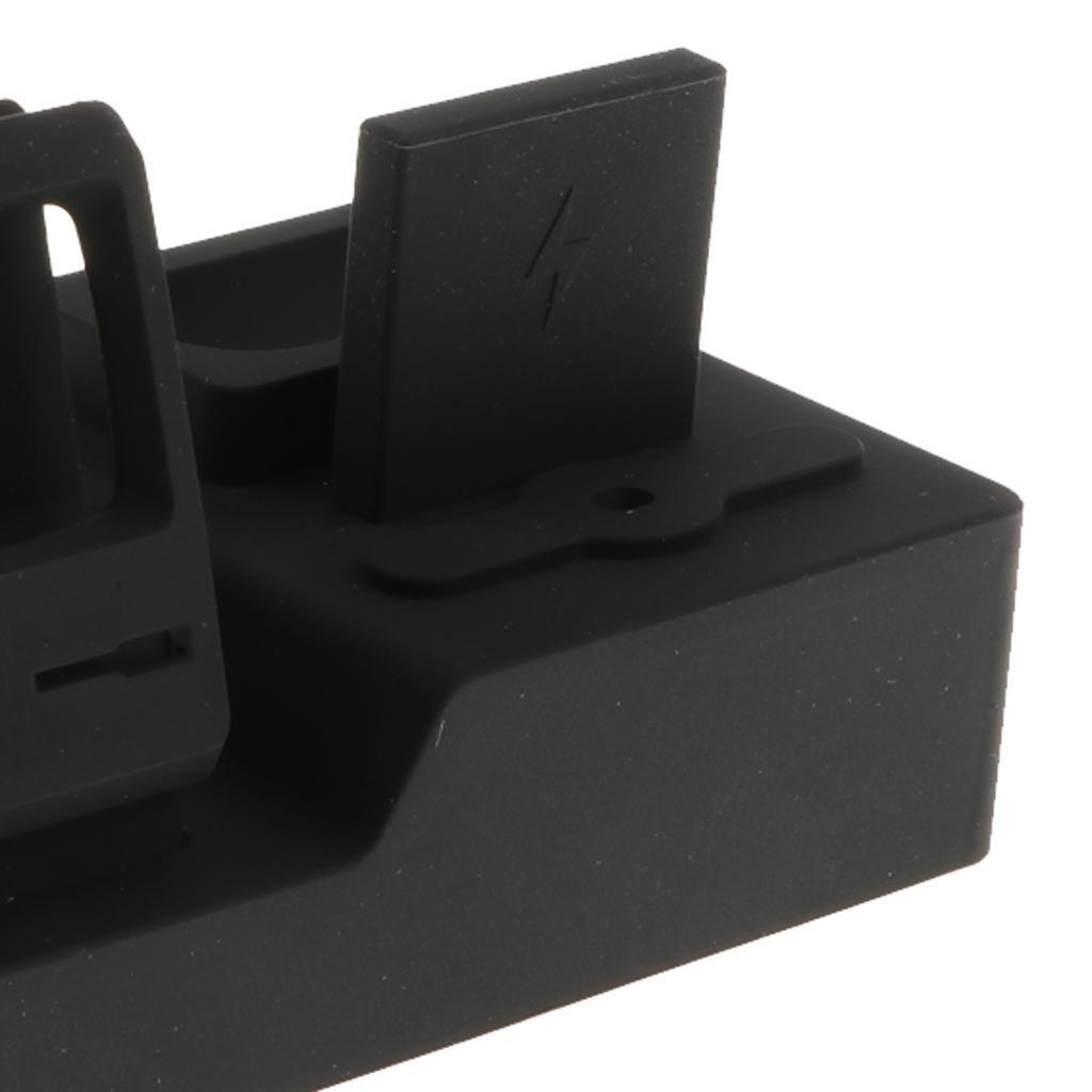 3 In 1 Silicone Charger Stand Charging Dock For IPhone Watch