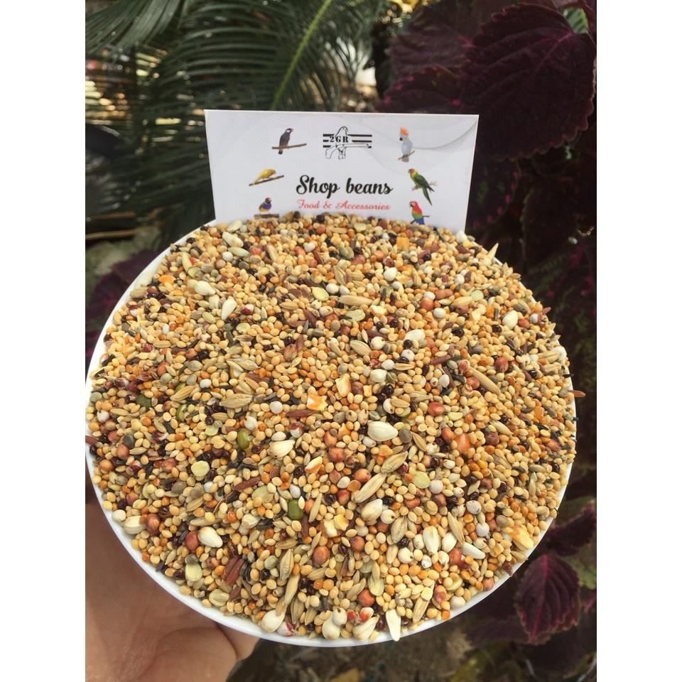 1kg Ngũ Cốc Đặc Biệt Cho chim Cu Gáy gồm 18 loại hạt