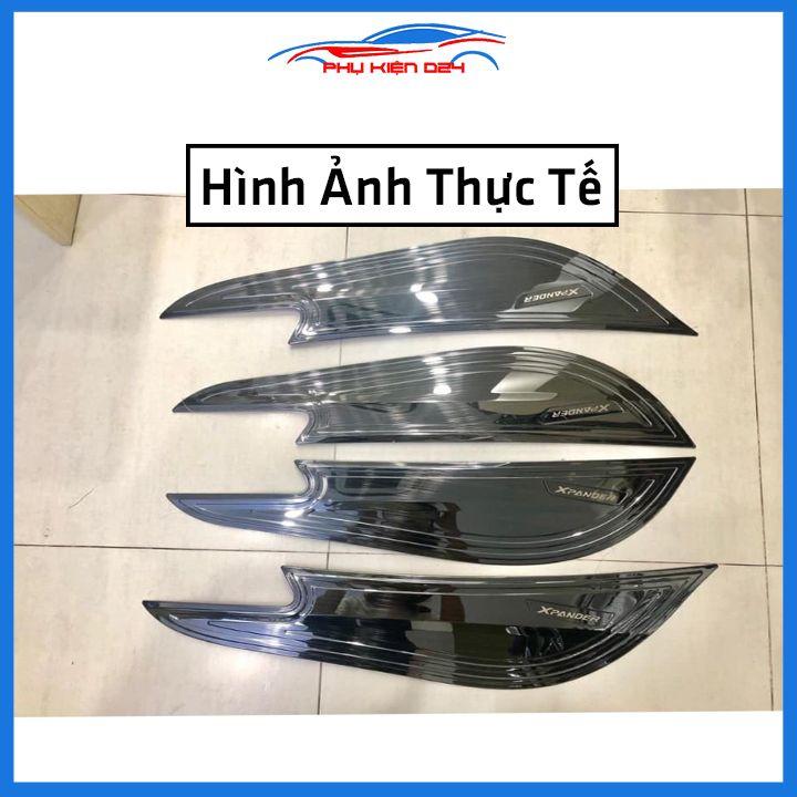 Bộ ốp tapli Xpander 2018-2019-2020-2021-2022 vân Titan chống xước va đập khi mở cửa và làm đẹp xe