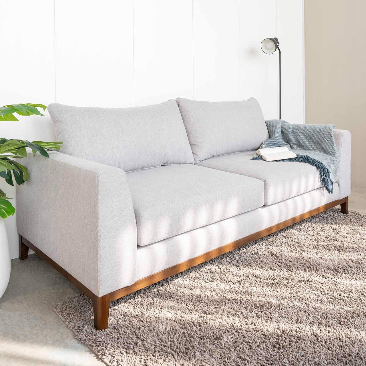 Ghế Sofa Gỗ Cao Su Tự Nhiên MOHO HOBRO 601