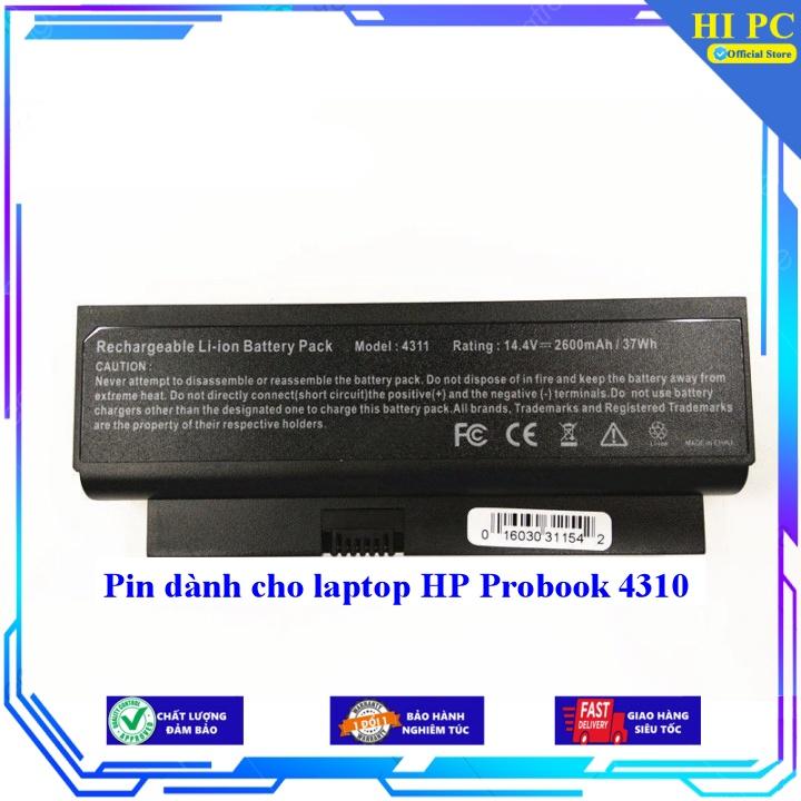 Pin dành cho laptop HP Probook 4310 - Hàng Nhập Khẩu