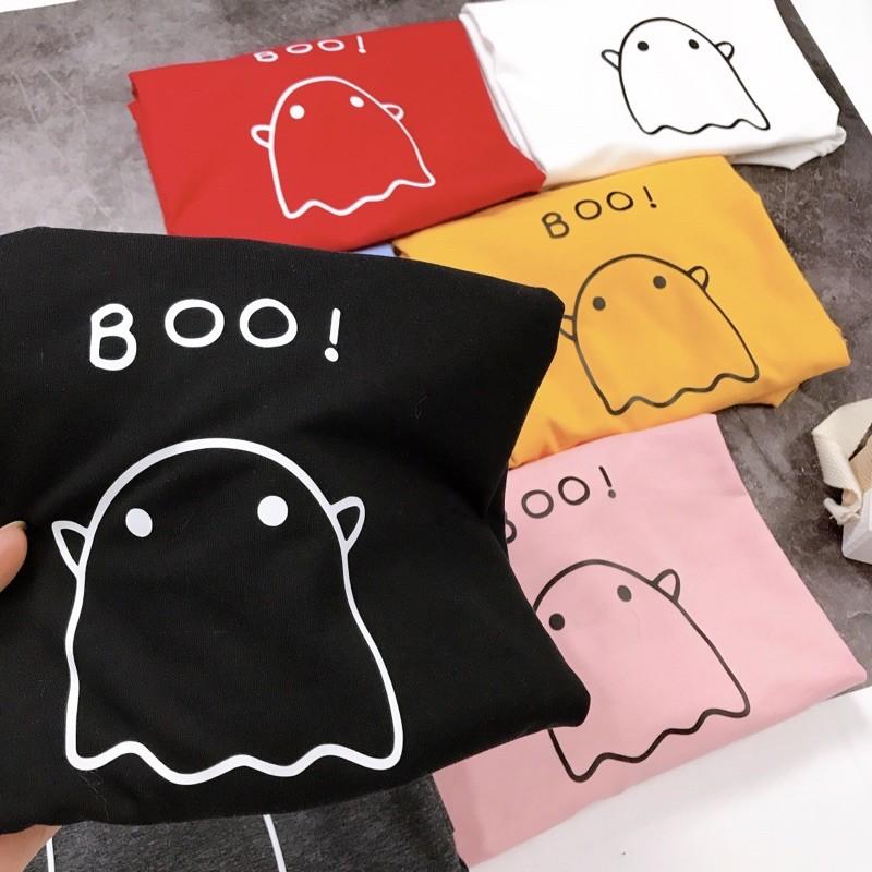 Áo Thun Tay Ngắn UNISEX BOO - Hình chụp thật