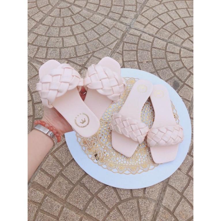 dép đôi cho mẹ bé sz 21-39 Hồng -kem from nhỏ