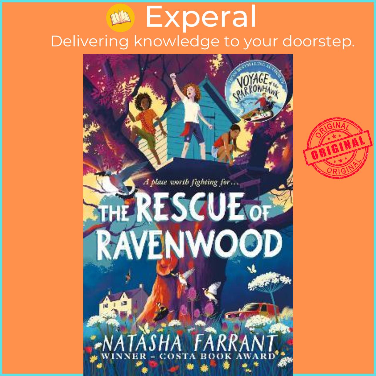 Sách - The Rescue of Ravenwood : From Costa Award-Winning author of Voyage of by Natasha Farrant (UK edition, paperback)