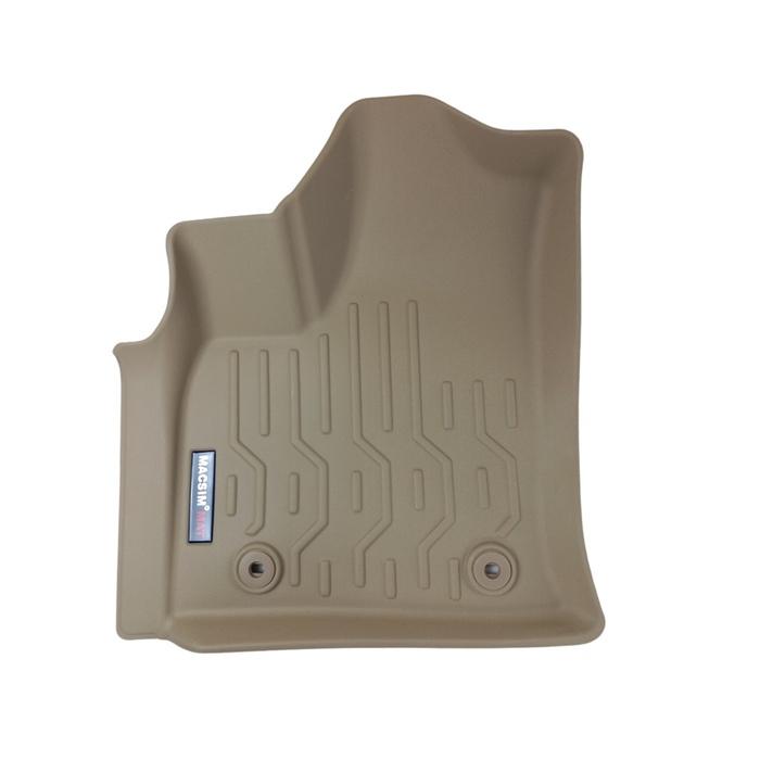 Thảm lót sàn xe ô tô TOYOTA LAND CRUISER 2022- Nhãn hiệu Macsim 3W chất liệu nhựa TPV đúc khuôn cao cấp - màu đen,be