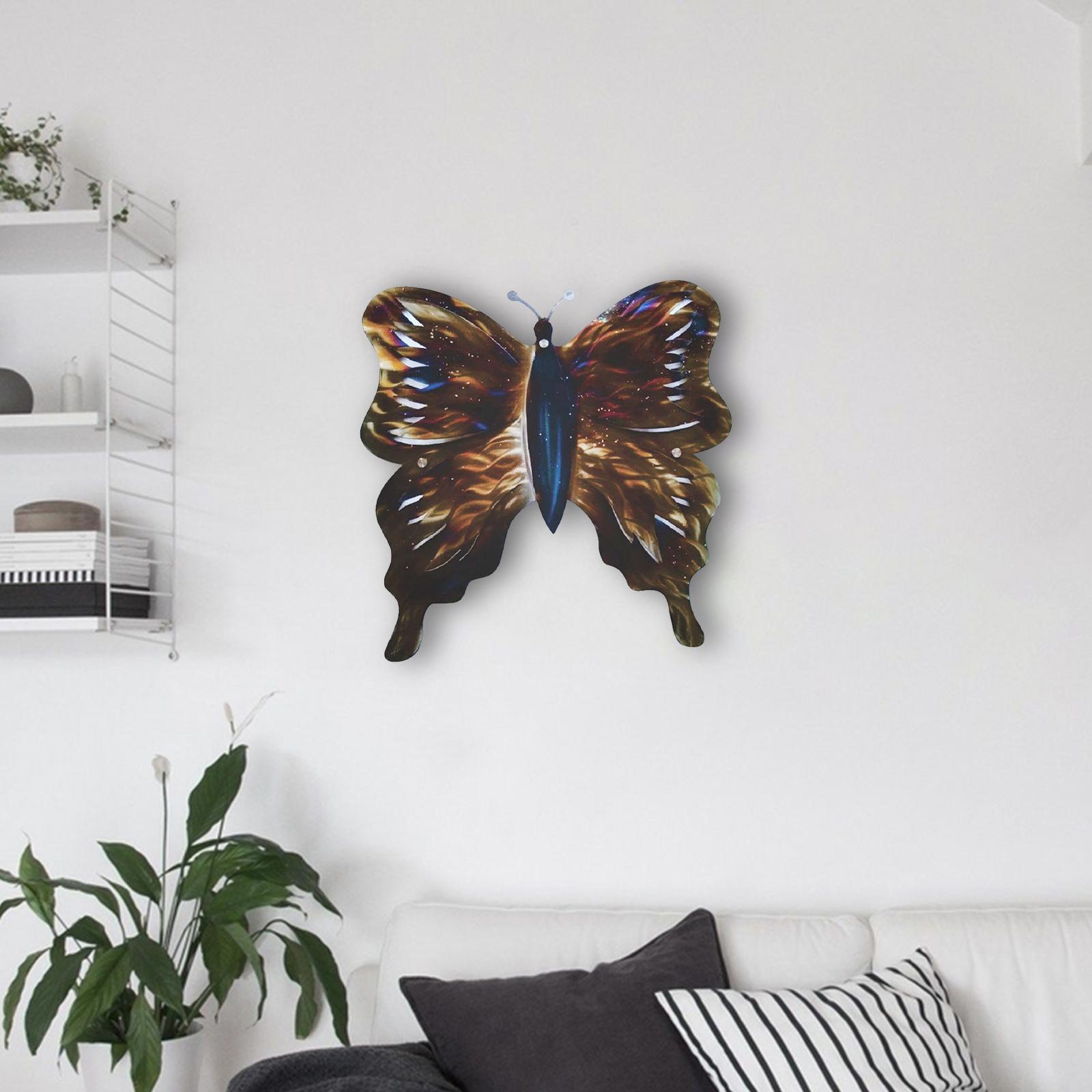 Modern Outdoor Butterfly Wall Sculptures for Home Living Room Decoration