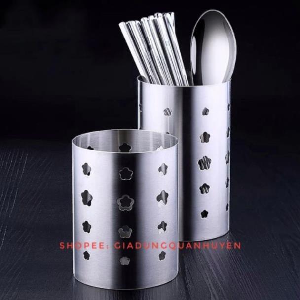Ống cắm đũa hợp kim nhôm trống bám bẩn dầu mỡ cao cấp 2 cỡ