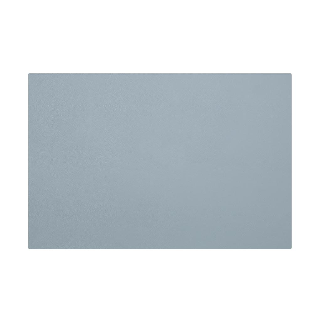 Rectangle Leather Cup Mat Coasters Non-Slip Mug Place Mats Drinks Pad Blue