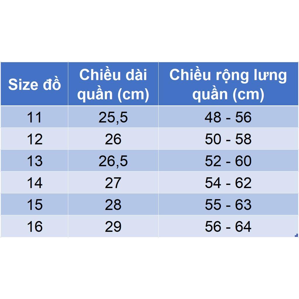 Quần jean thun giả váy cho bé gái size đại